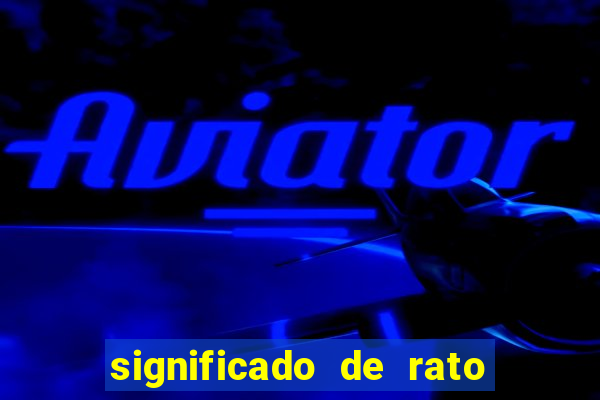 significado de rato na umbanda